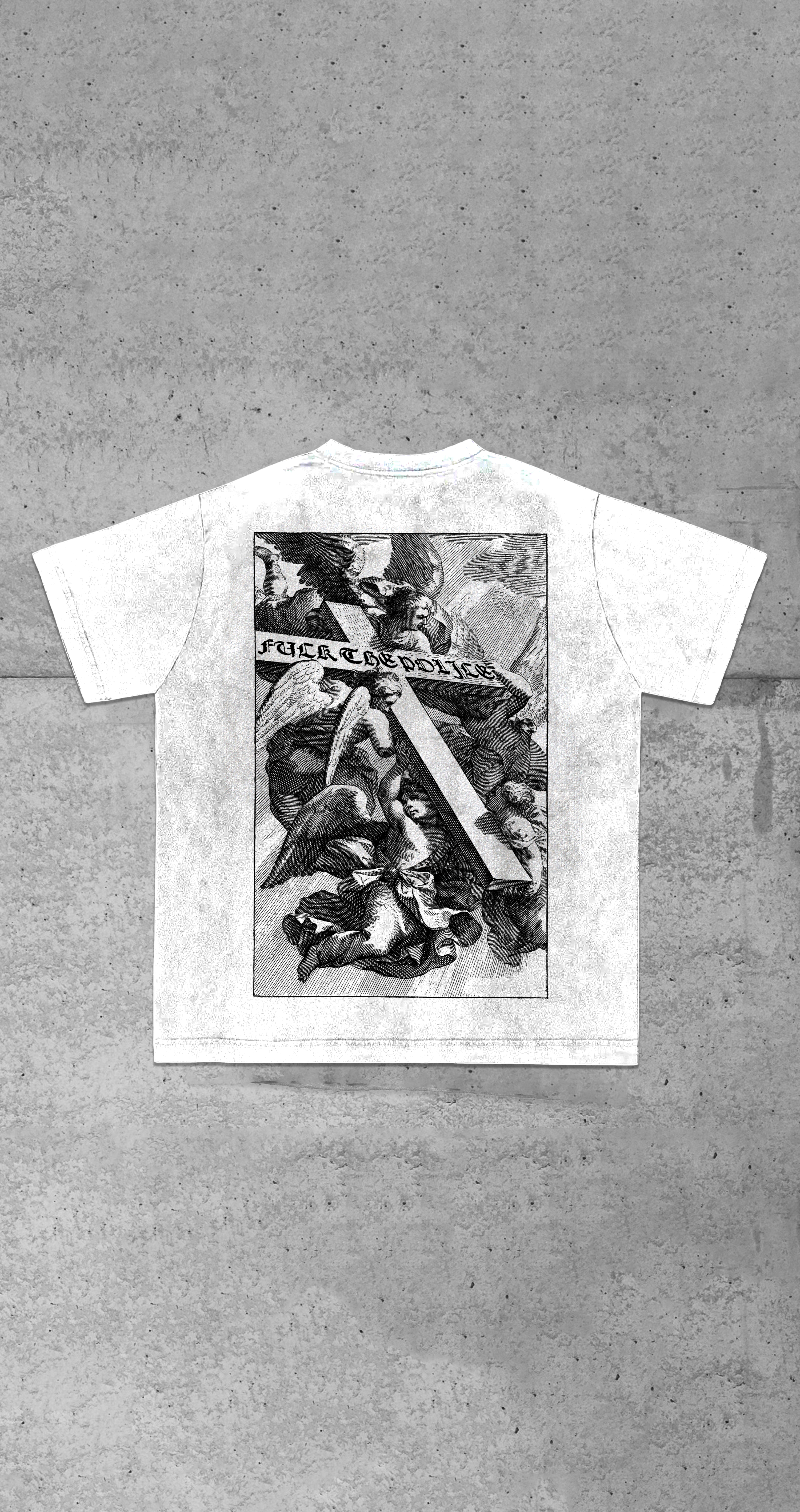 "REVENDICATION" TEE SHIRT (WHITE)